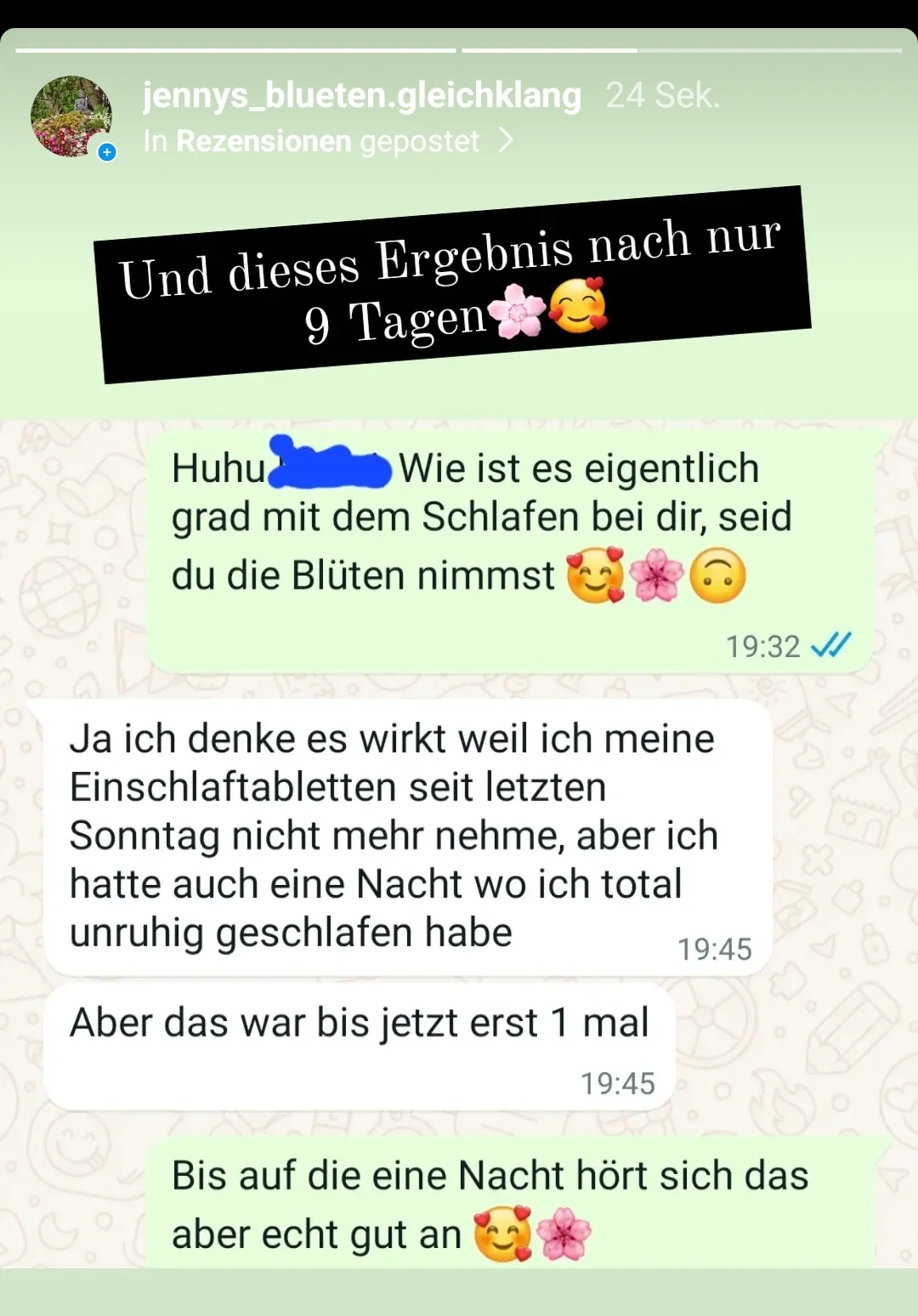 Rezensionen von Jennys-BlütenGleichklang