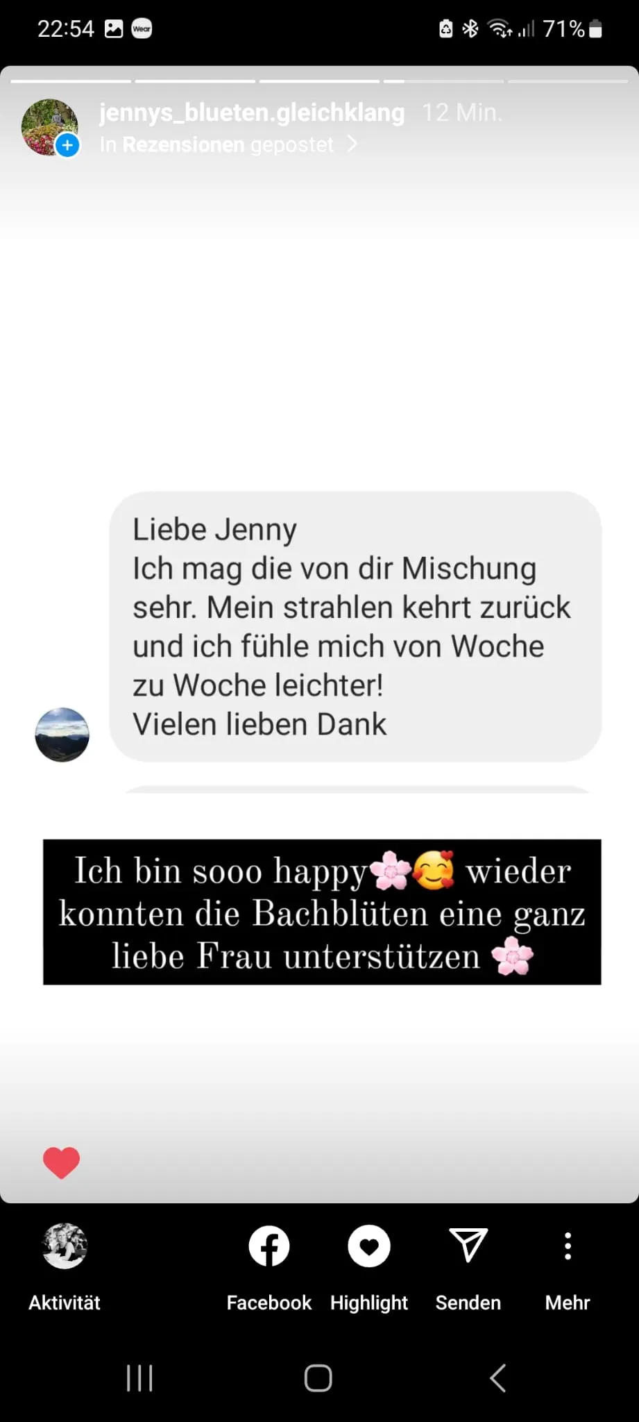 Rezensionen von Jennys-BlütenGleichklang